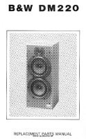 Bowers & Wilkins DM220-Service-manual-ADNA 